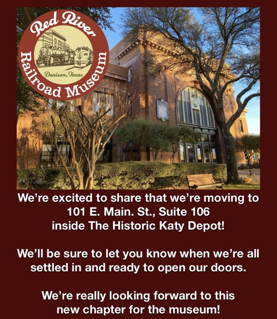 Moving to The Historic Katy Depot